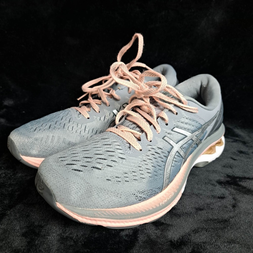 ASICS Gel-Kayano 27 Gray‎ 1012A713 Athletic Running Shoe Womens 9 Wide - Picture 2 of 11
